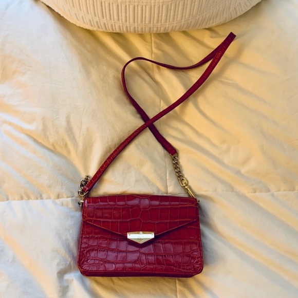 EUC, Like New!Mark Cross Croc embossed Bag - Picture 4 of 9